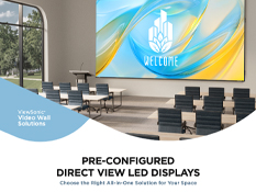 Pre-Configured Direct View LED Displays