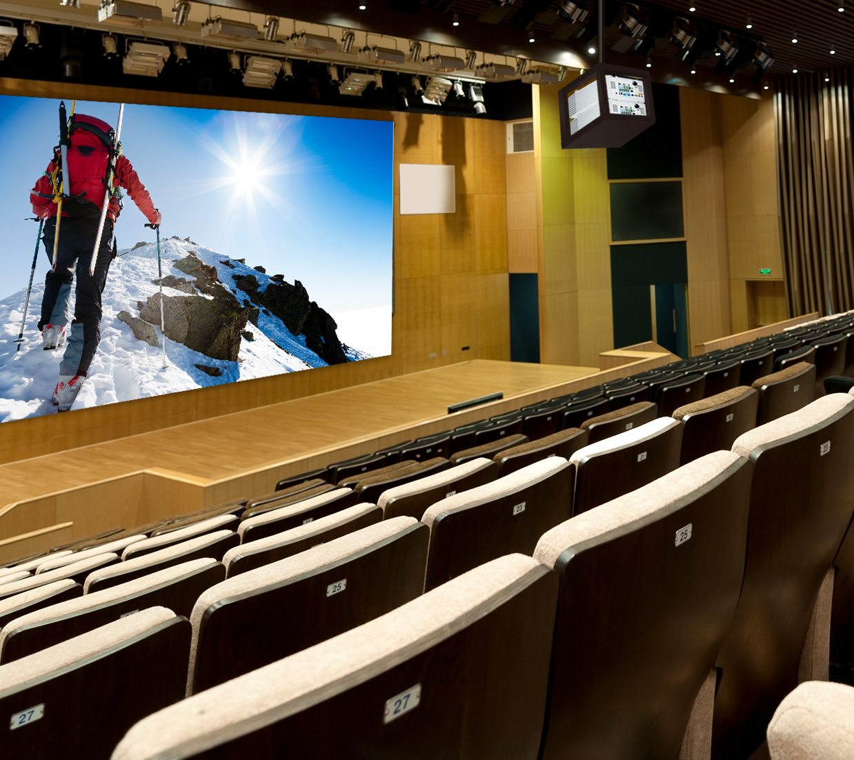 Stackable Design, Double Light output