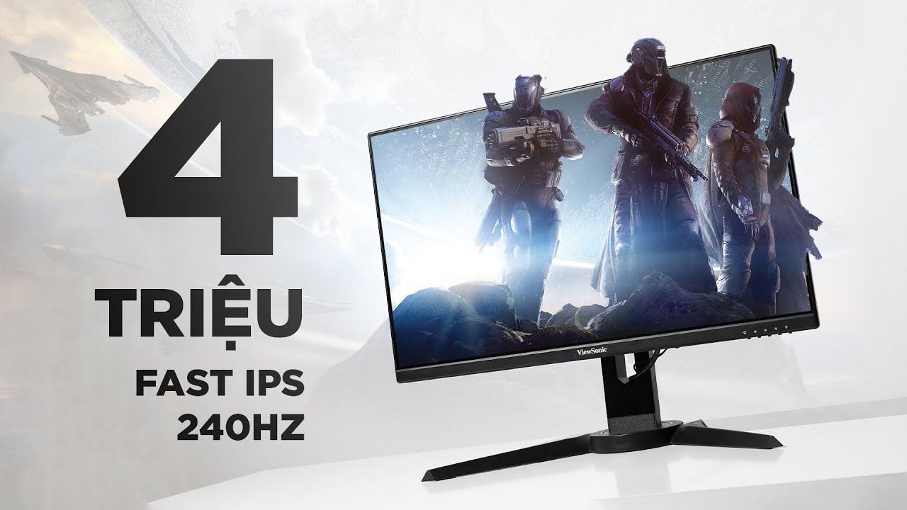 MÀN HÌNH 240HZ FAST IPS CHỈ 4 TRIỆU? ĐÁNH GIÁ VIEWSONIC XG2409A