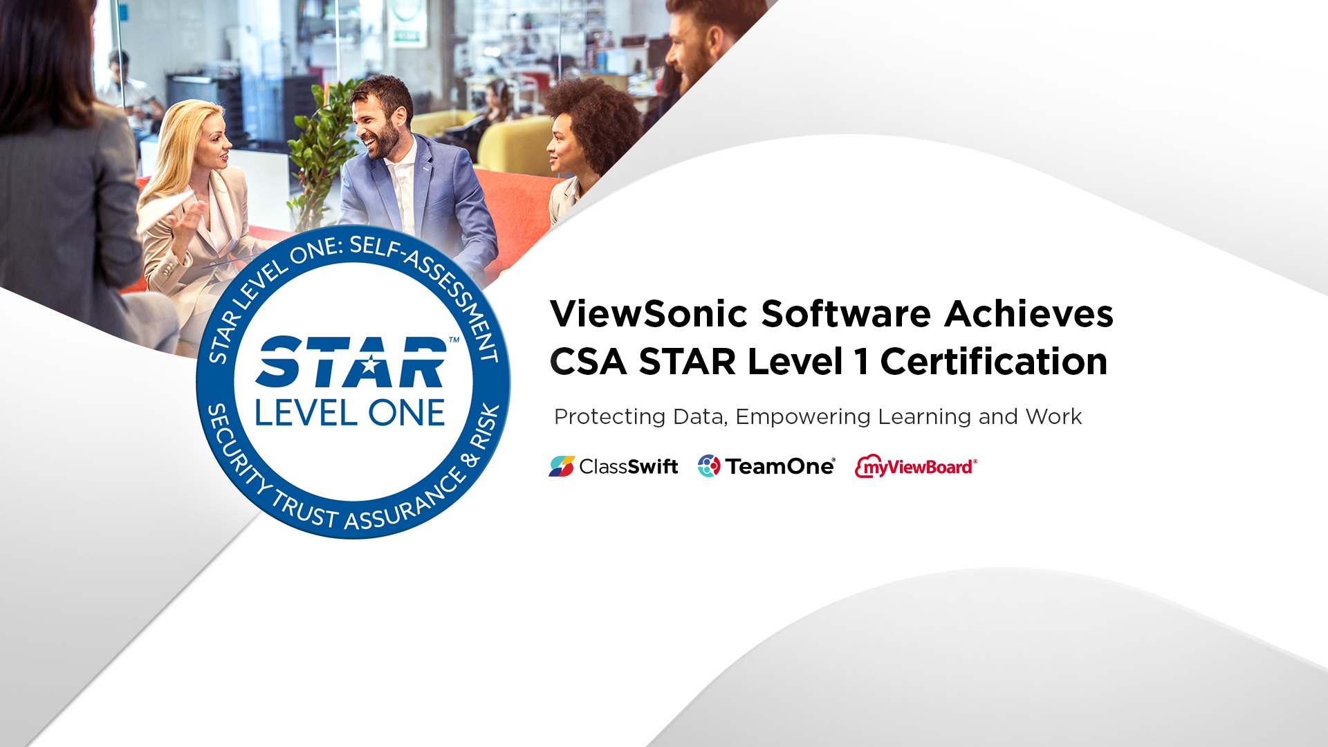 ViewSonic Software Receives CSA STAR Level 1 Certification 