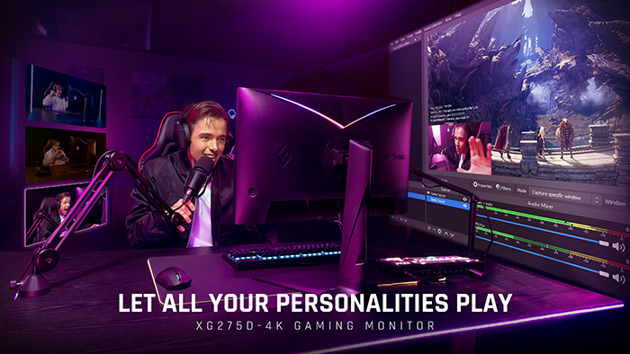   XG275D-4K GAMING MONITOR