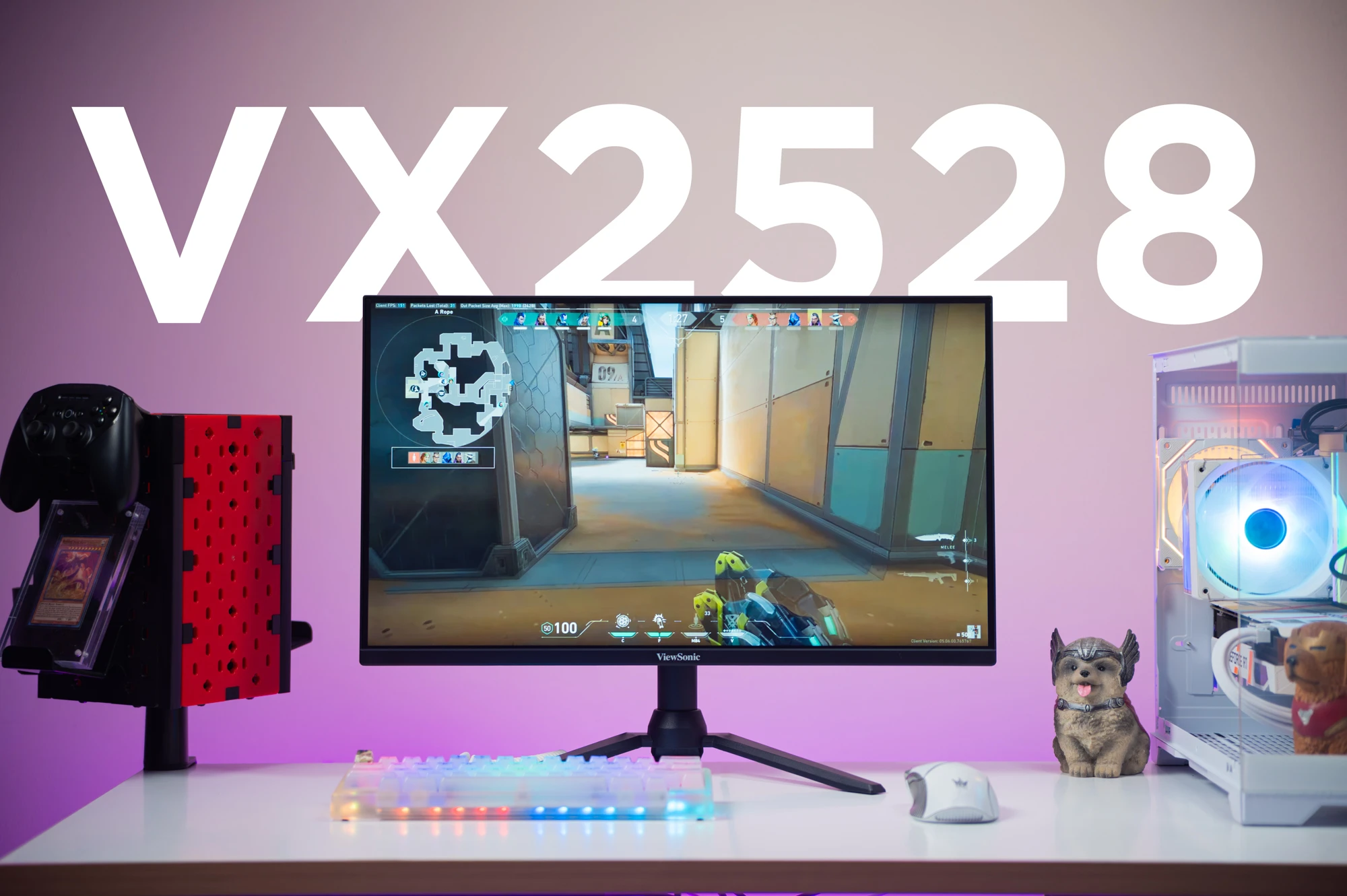 Đánh giá chi tiết Màn hình chơi game ViewSonic VX2528