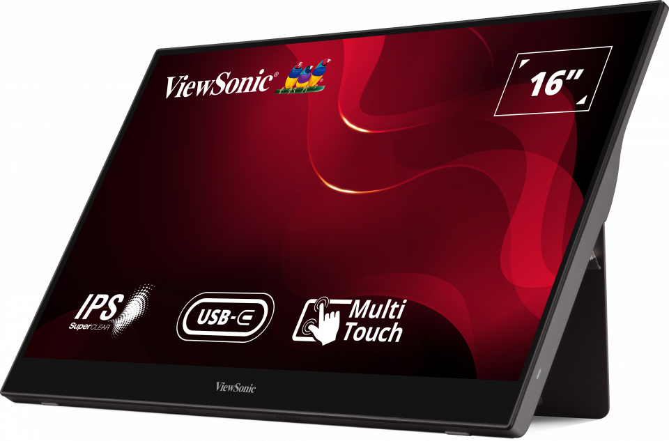 ViewSonic TD1655 16インチディスプレイ（タッチパネル） ViewSonic TD1655, 15.6