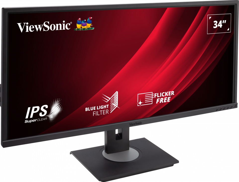 ViewSonic VG3448 34” Ultrawide 21:9 Advanced Ergonomics Business