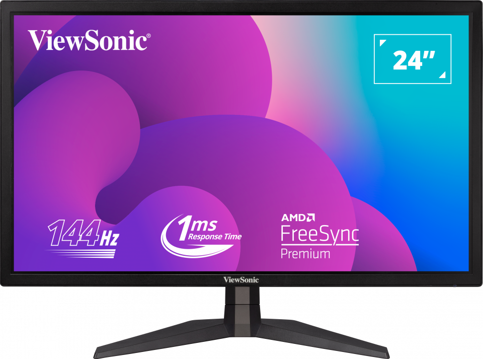 ViewSonic VX2458-P-MHD 24型 144Hz ViewSonic VX2458-P-MHD 24” 144Hz 1ms Entertainment Monitor