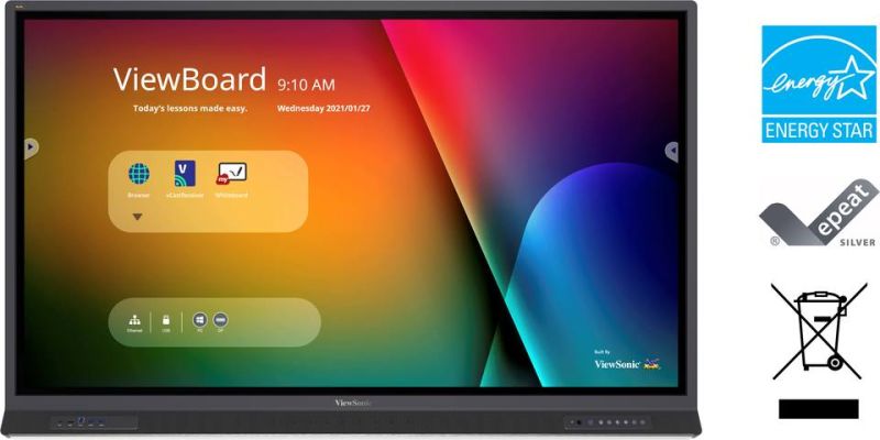 ViewSonic Écrans interactifs ViewBoard Écran Tactile 65" - IFP6552