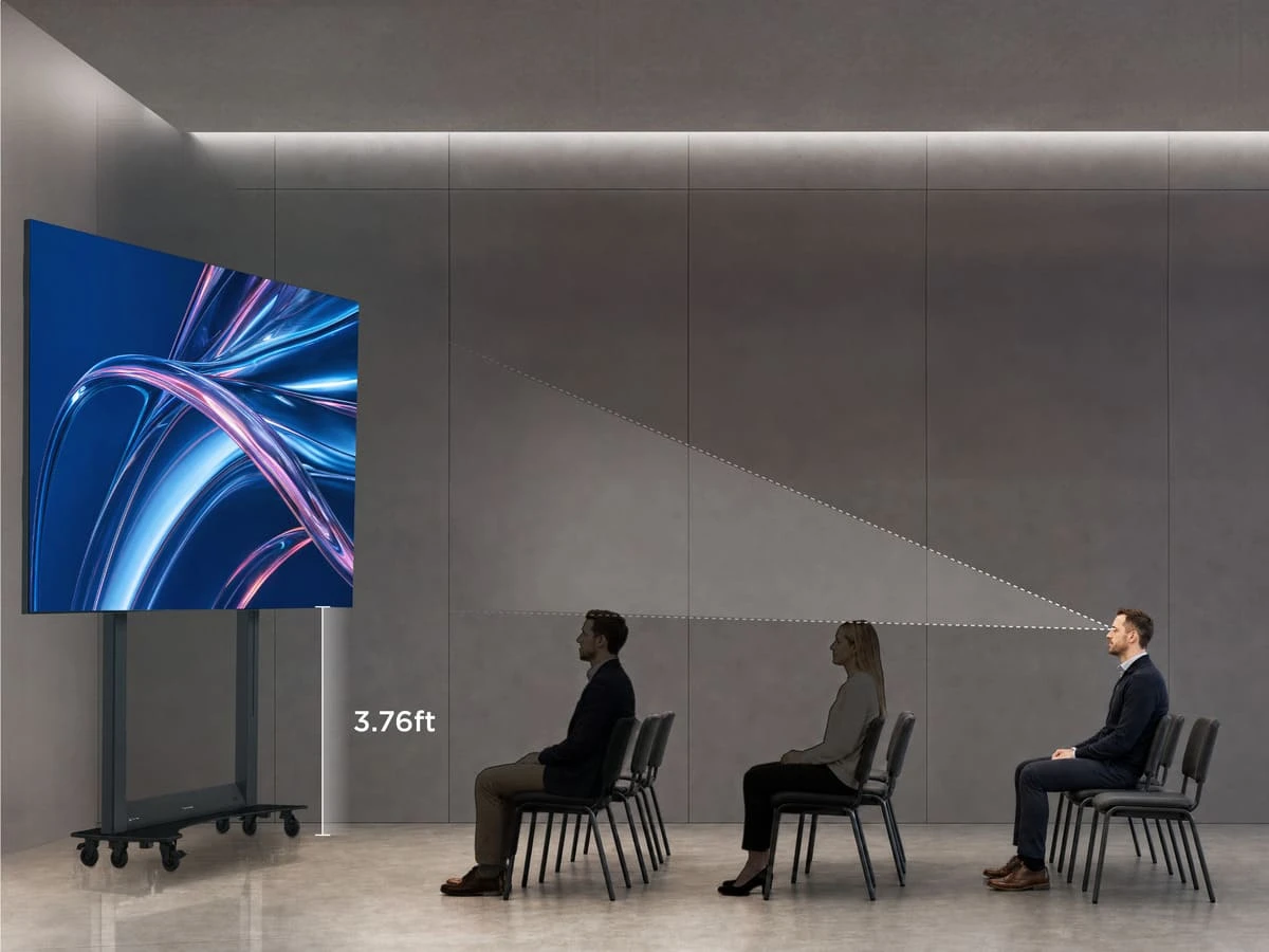 Industry-Leading Stand Height for Clear Sightlines