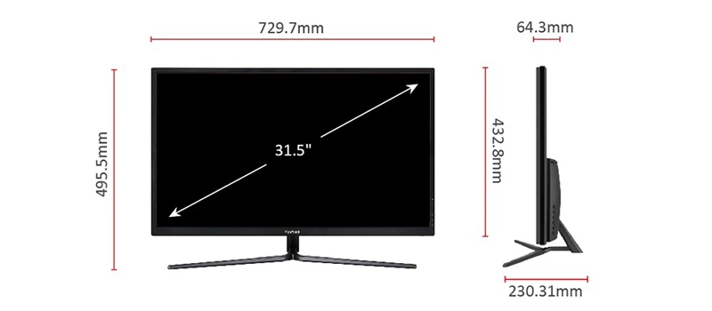 ViewSonic VX3211-4K-mhd 32