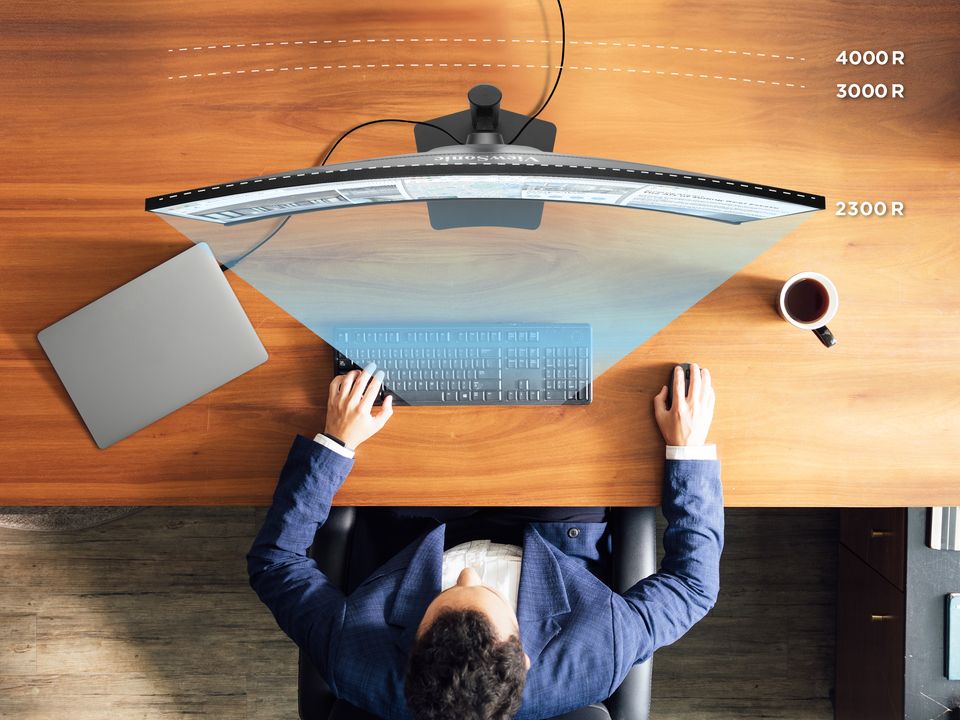 Viewing Comfort with Seamless Focus 1