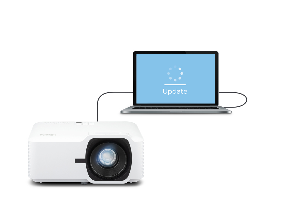 Una forma más sencilla de actualizar el software del proyector 1