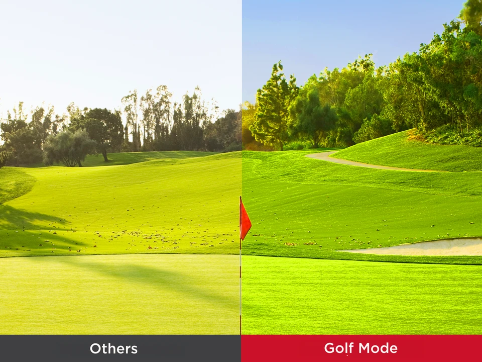 Modo Golf - Colores brillantes para una auténtica experiencia 1