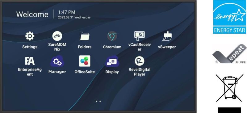 ViewSonic Pantalla comercial CDE6530