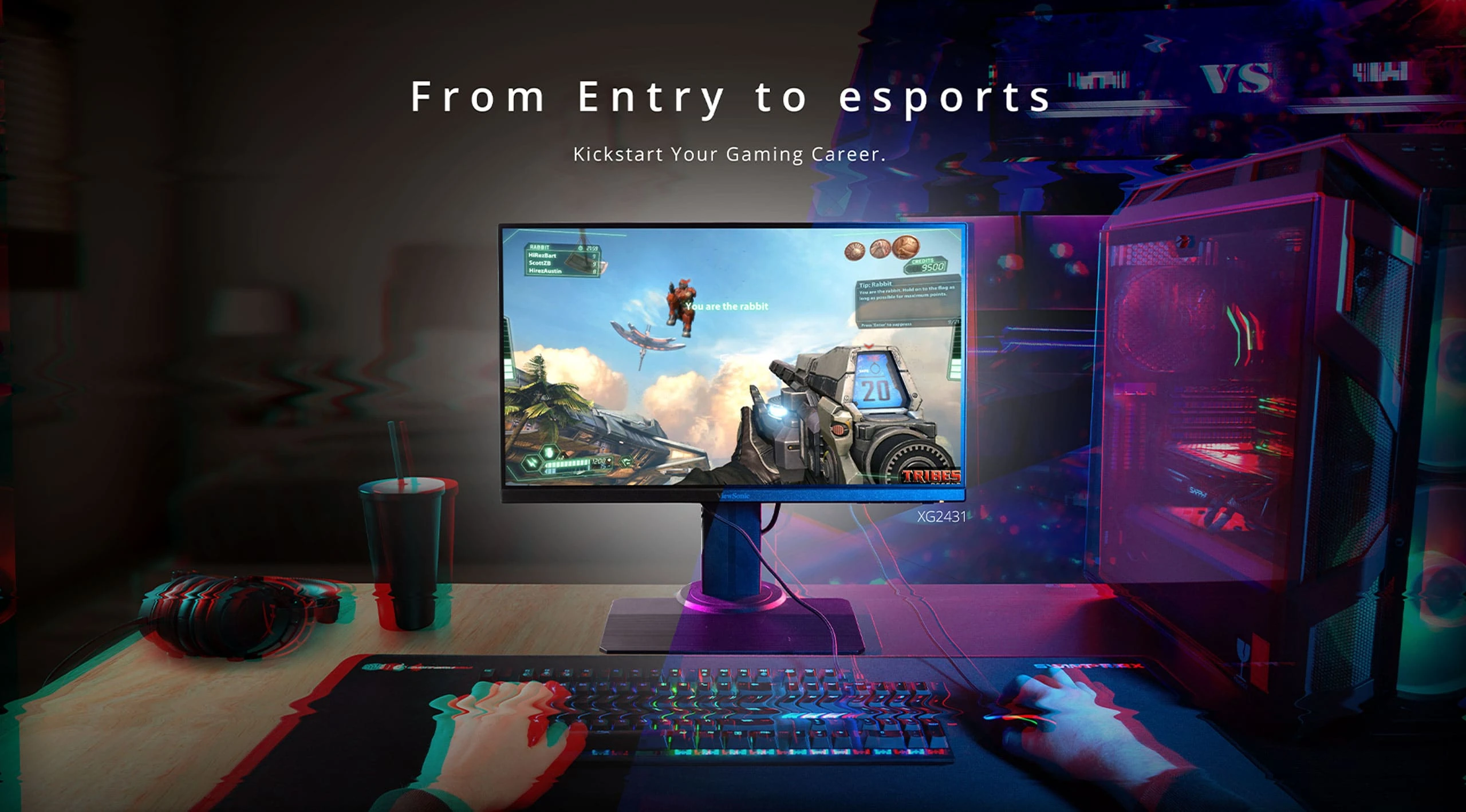 ViewSonic XG2431 24” 240Hz IPS Gaming Monitor - ViewSonic Europe 