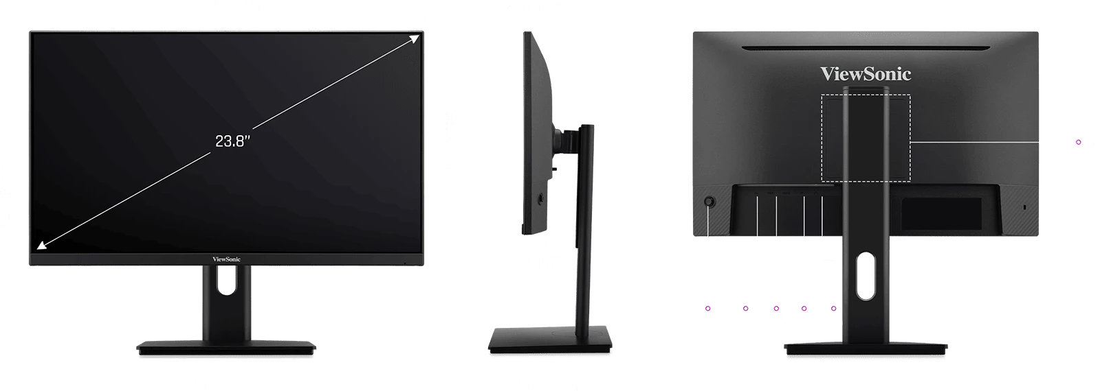 Dimension I/O ports