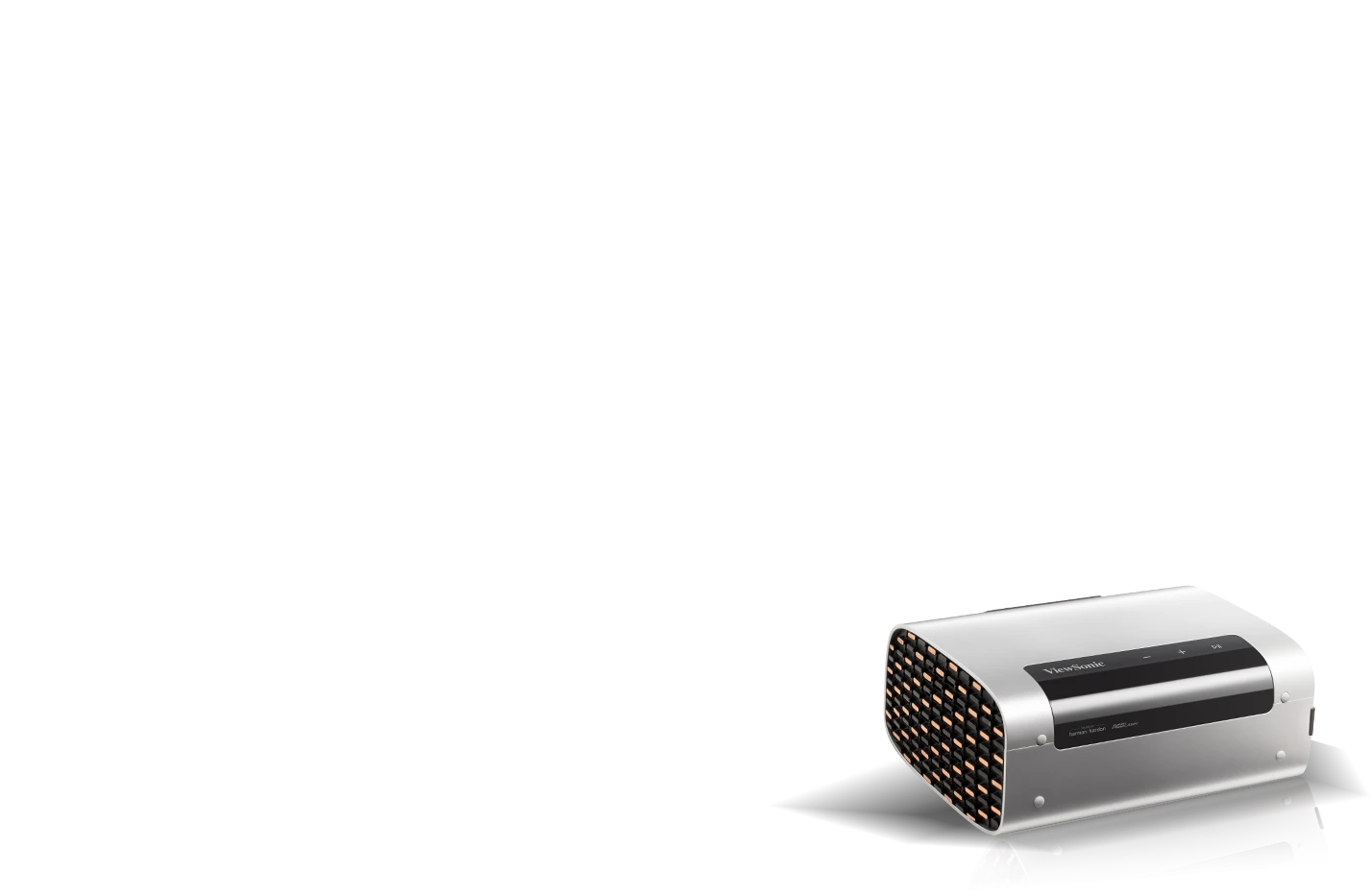 ViewSonic M10 Portable RGB Laser Smart Projector with Harman