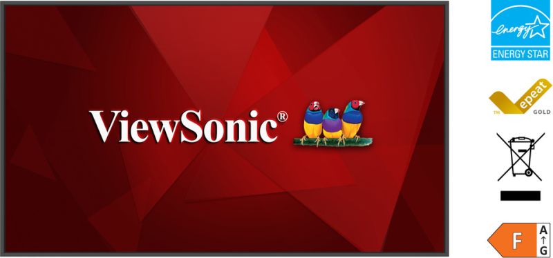ViewSonic Commercial Display CDE86G3-1C