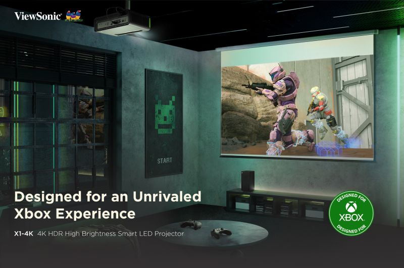 ViewSonic Vidéoprojecteurs Projecteur LED Intelligent - X1-4K