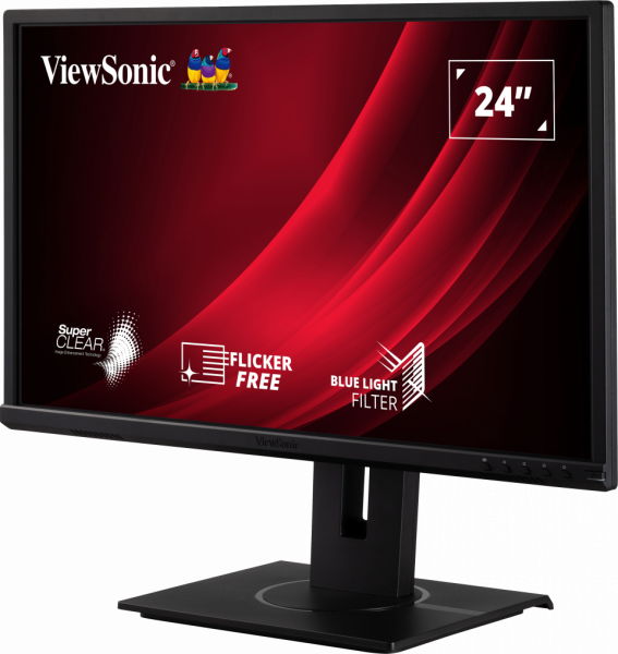 ViewSonic Moniteurs LED Écran réglable 24