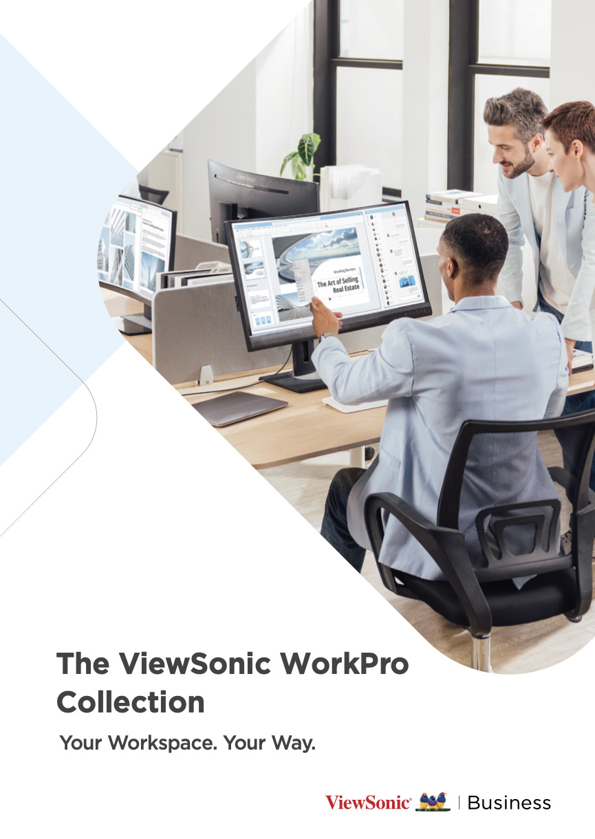2025 ViewSonic WorkPro Collection Brochure