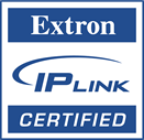 Extron logo for Pro AV integration compatibility