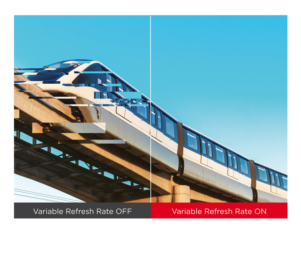 Variable Refresh Rate Delivers Smooth, Continuous Visuals 1