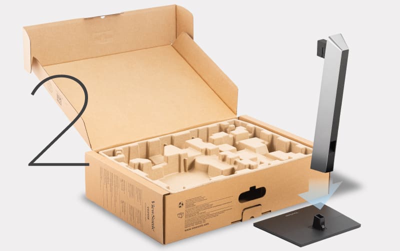 Clip the monitor base