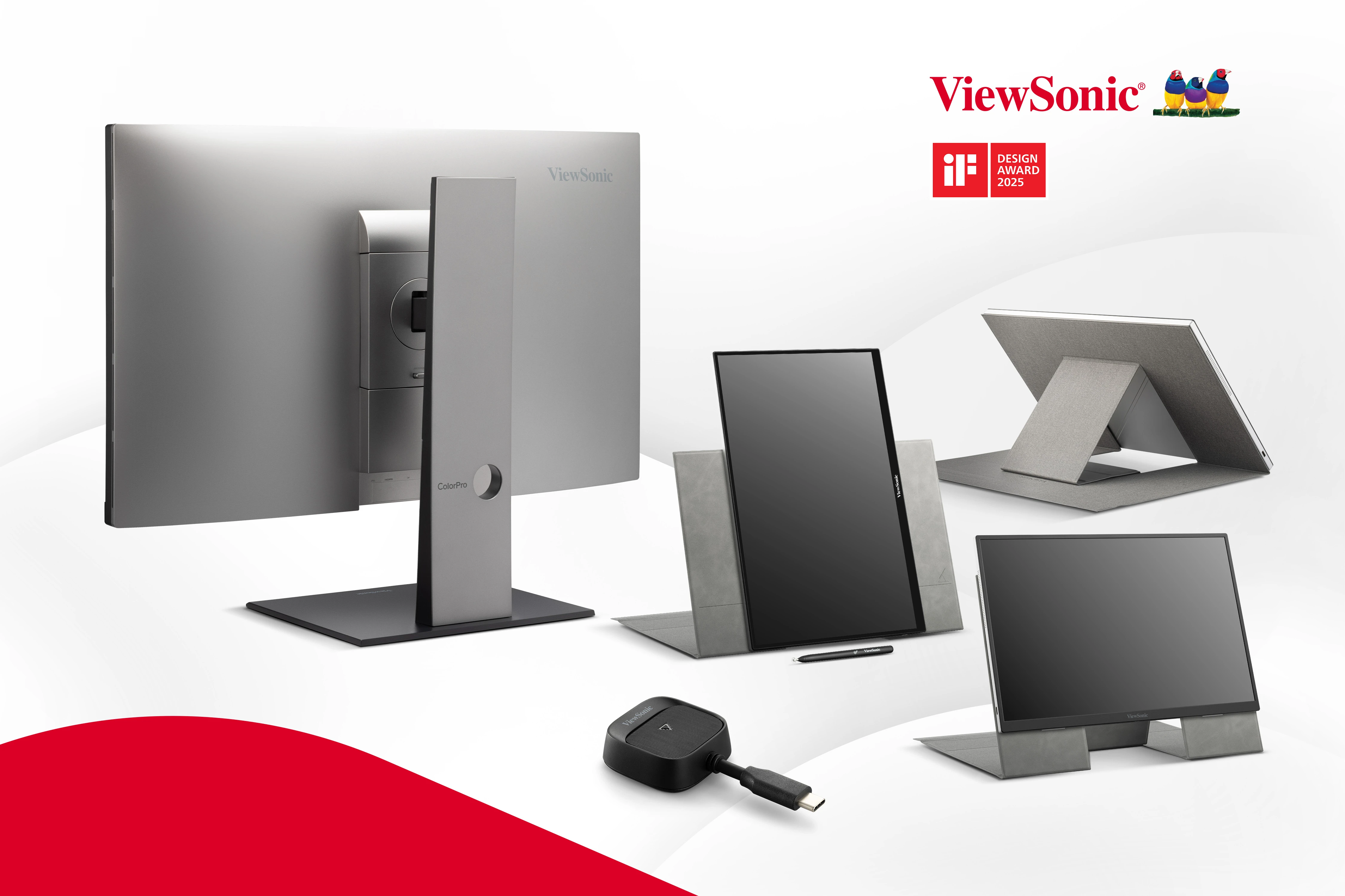 ViewSonic プロジェクター 本体 3-in-1デザインiFデザイン賞受賞 ViewSonic Shines in Design Excellence at iF Design Award 2025