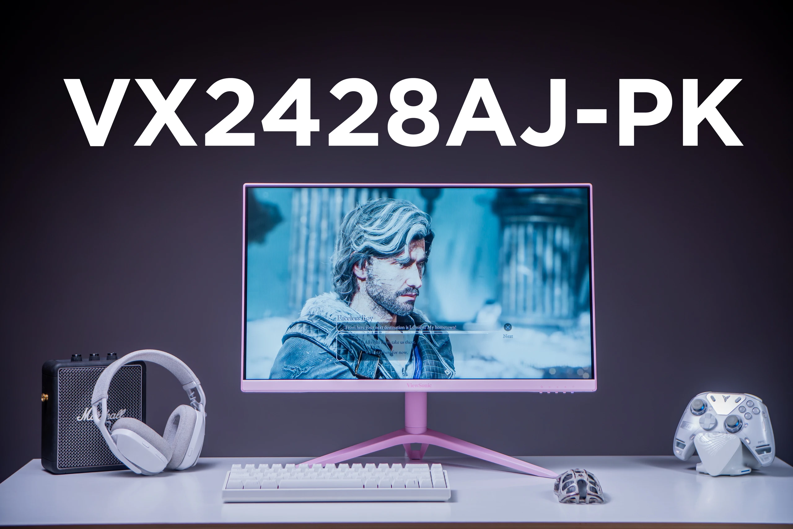 Đánh Giá Màn Hình Gaming ViewSonic VX2428AJ-PK: Hiệu Năng Và Cá Tính