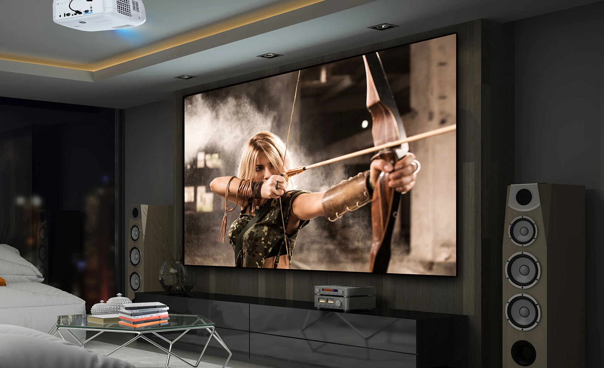 ViewSonic PX727-4K 2200루멘 4K 홈시네마 프로젝터 - 뷰소닉 대한민국