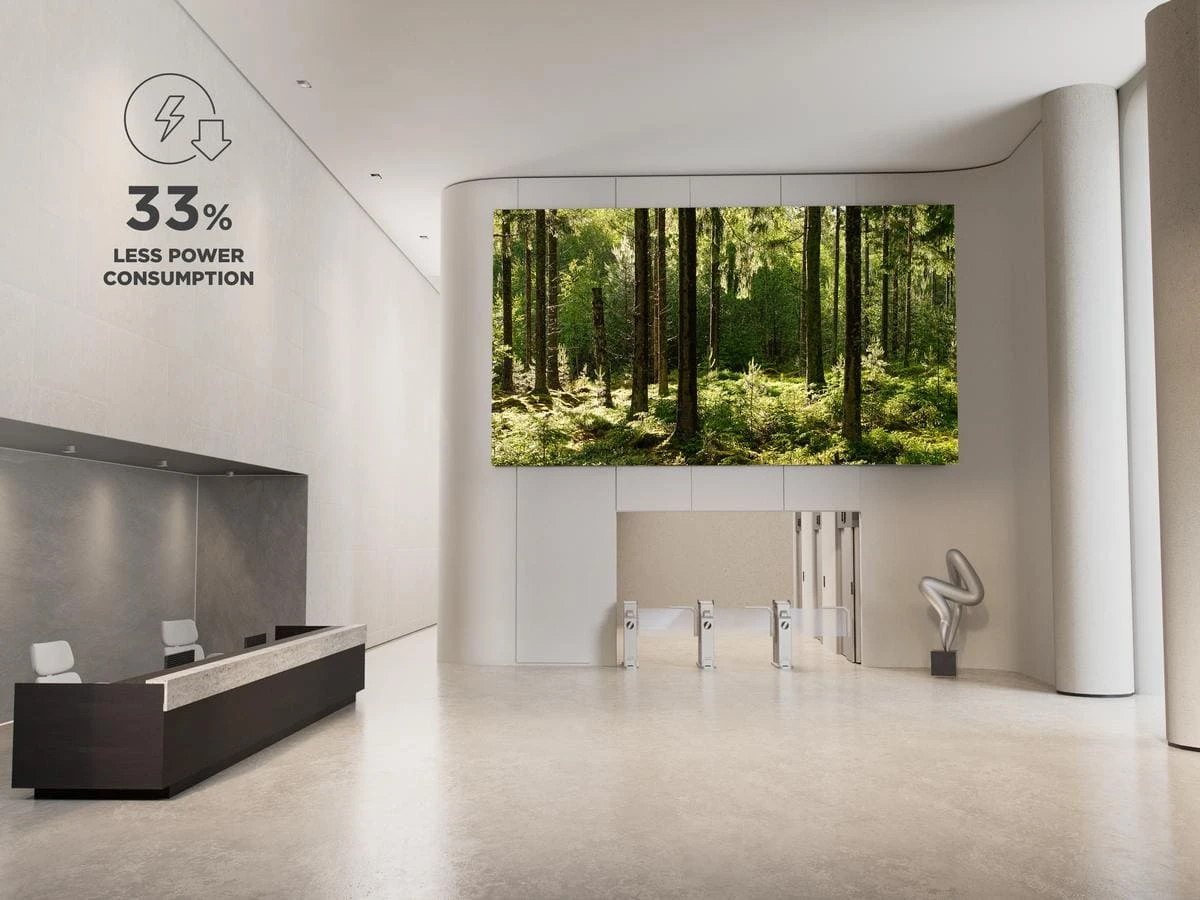 Reduced Power Consumption with Common Cathode Design