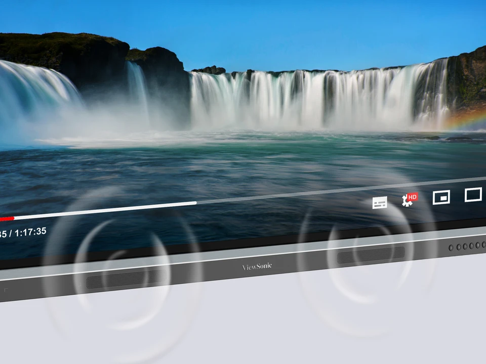 ViewSonic ViewBoard IFP6551 audio frontal 70 W