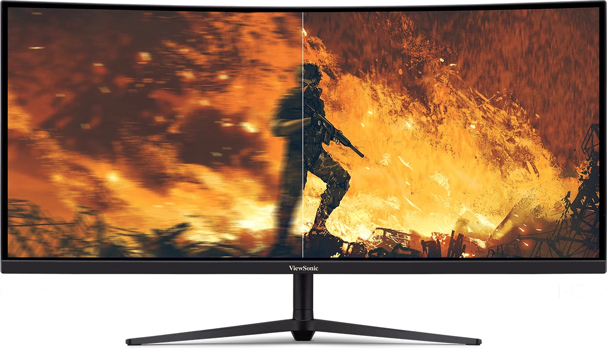 ViewSonic VX3418C-2K 34” UWQHD 180Hz Curved Gaming Monitor