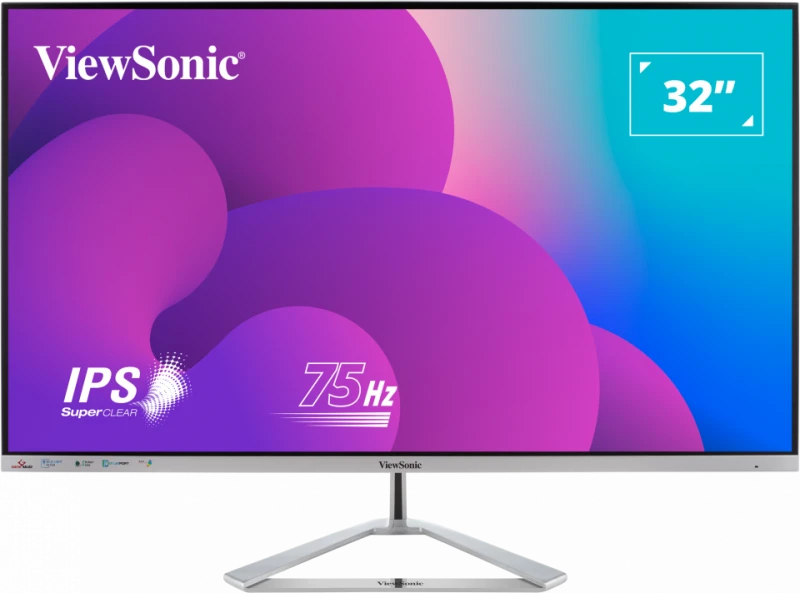 ViewSonic VX3276-MHD-3 32” Frameless Entertainment Monitor - ViewSonic ...