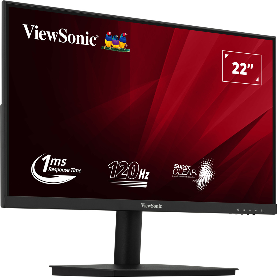 ViewSonic モニター 120hz ViewSonic VA220A-H 22” Full HD 120Hz Monitor with Fast 1ms