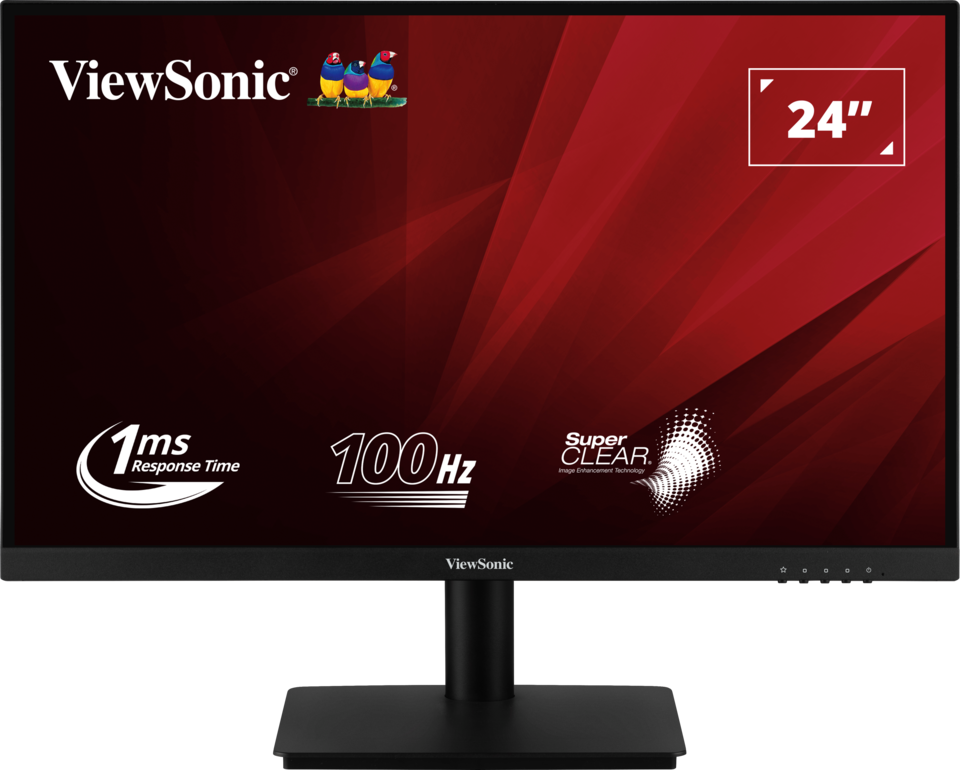 ViewSonic VK2407 24インチ LCDモニター ViewSonic VA2406-H 24” Full HD 100 Hz Monitor with Fast 1ms