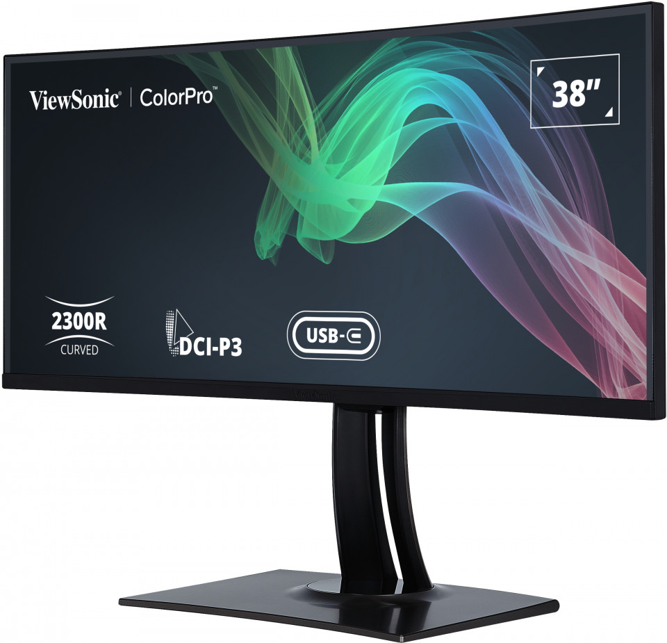 ViewSonic VP3881a 38” WQHD+ Pantone validated 100% sRGB Curved