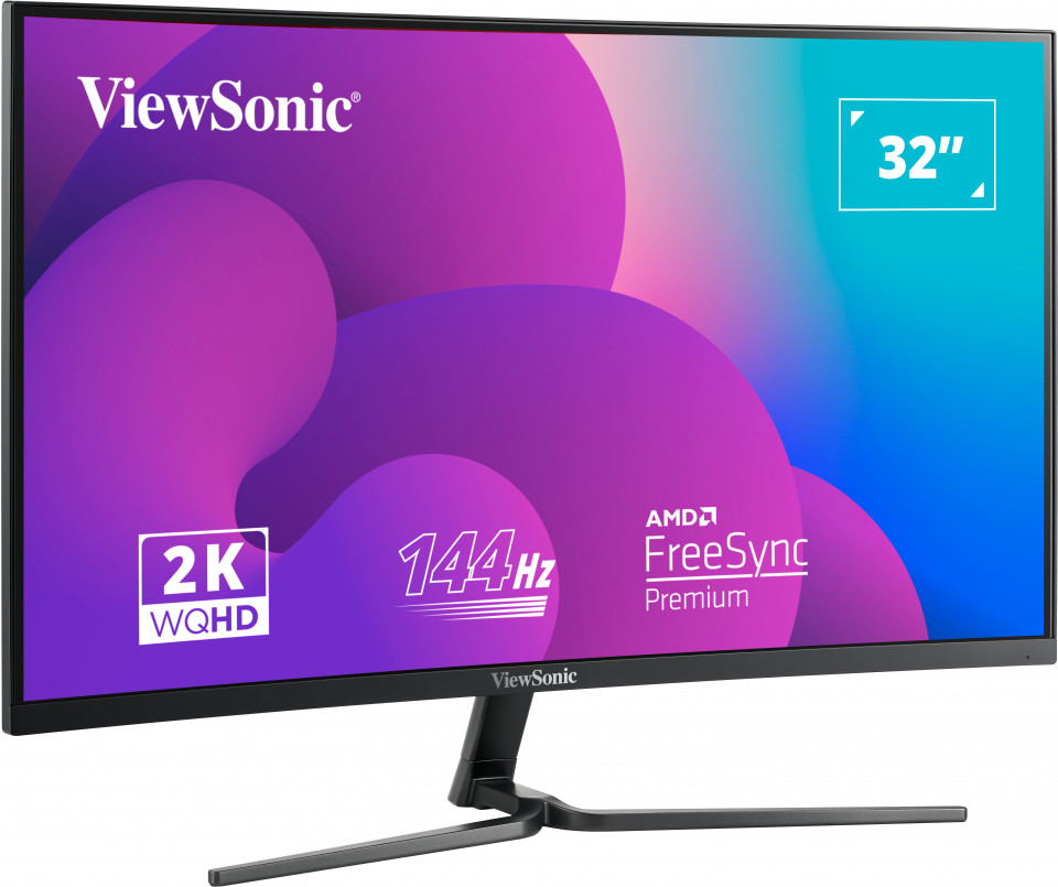 View Sonic 4K ゲーミングモニター VX3211-4K-MHD 足無 ディスプレイ 