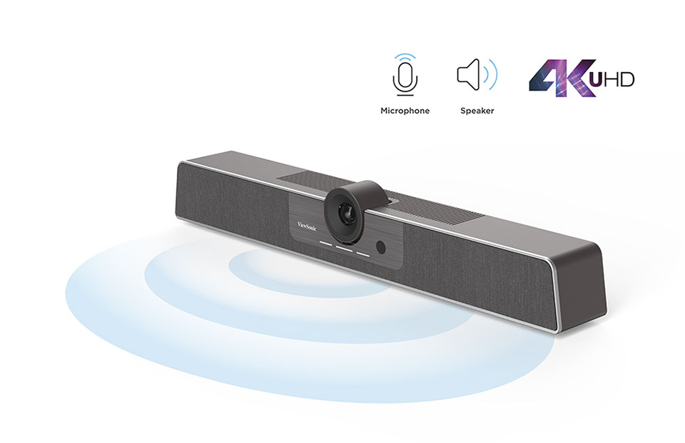 TeamJoin 4K Video Bar System for clear meeting interactions.