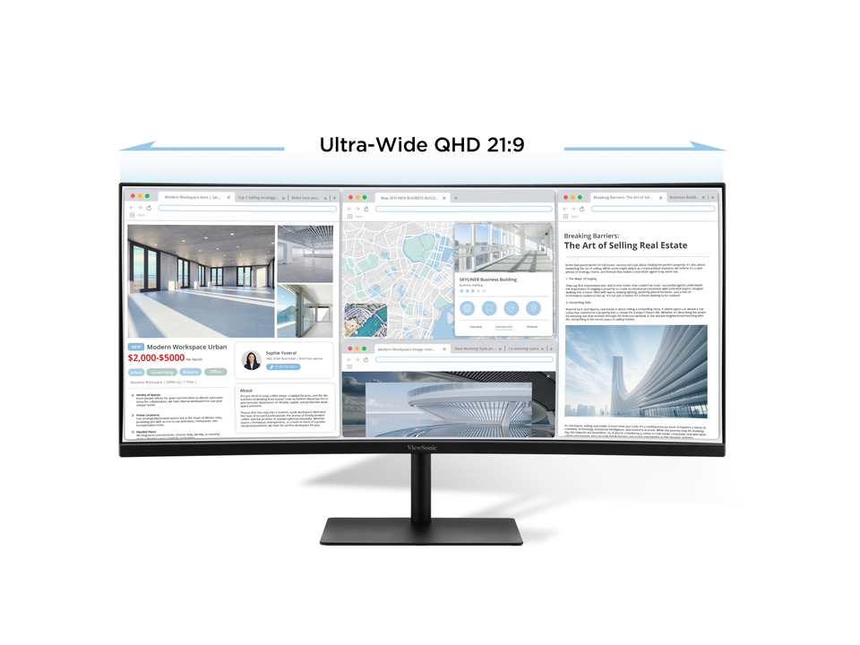 Stunning UWQHD Resolution on a 21:9 Ultra-wide Screen 1