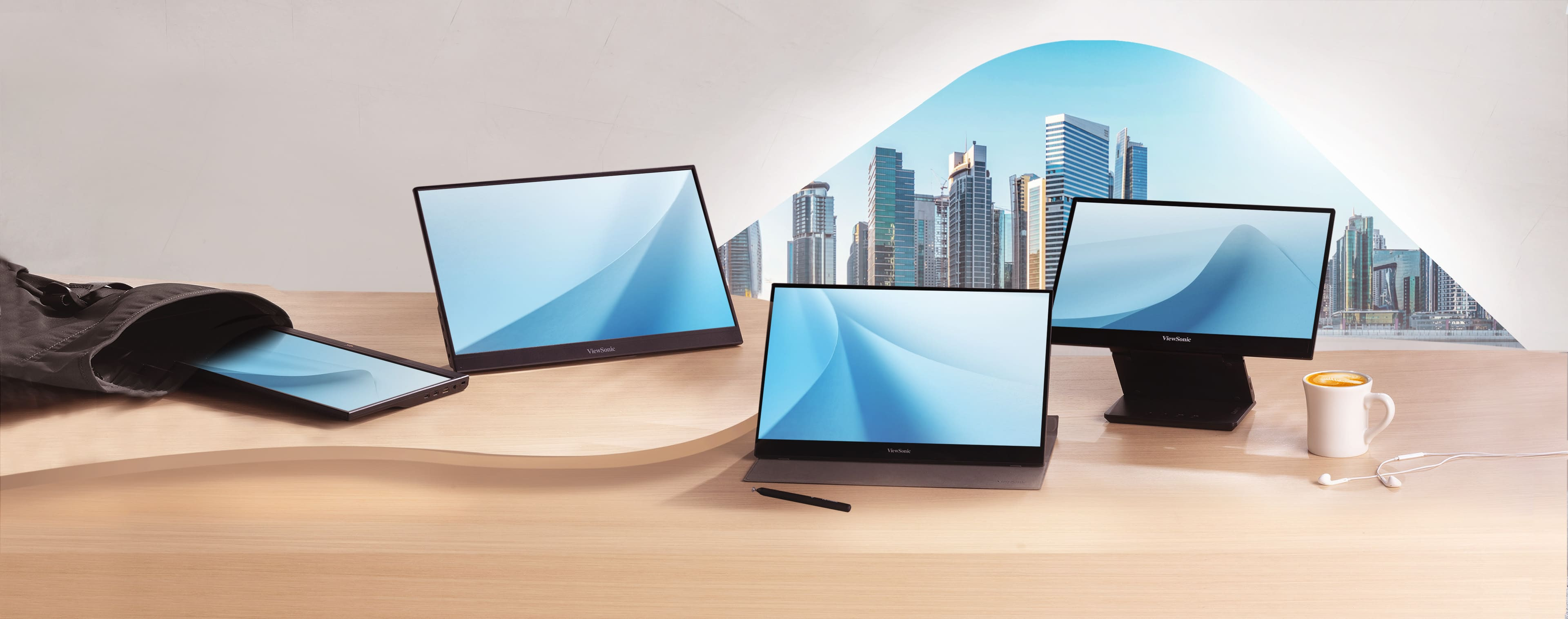 ViewSonic hordozható monitor