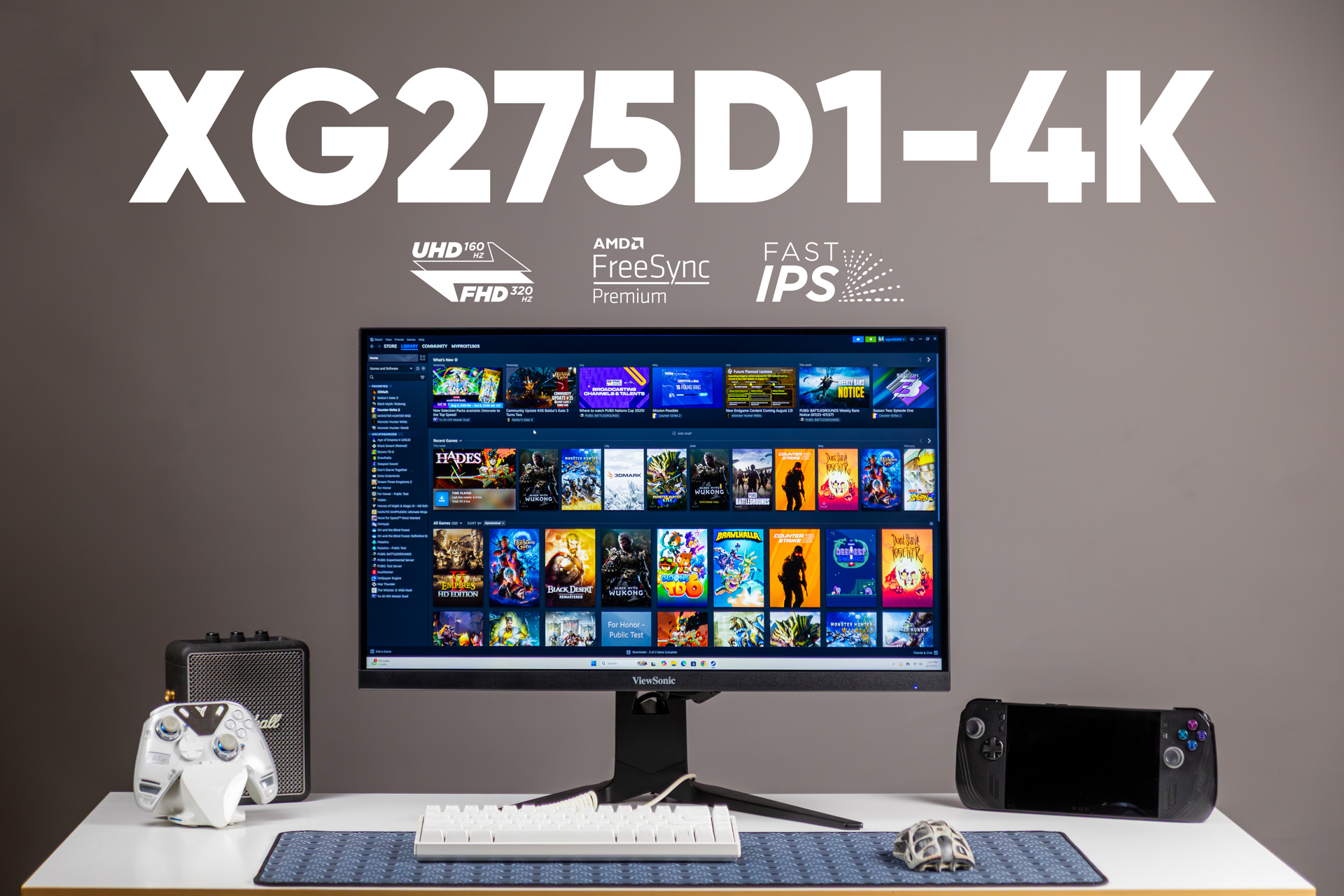 Đánh giá màn hình chơi game ViewSonic XG275D1-4K – Lựa chọn ĐỘC ĐÁO