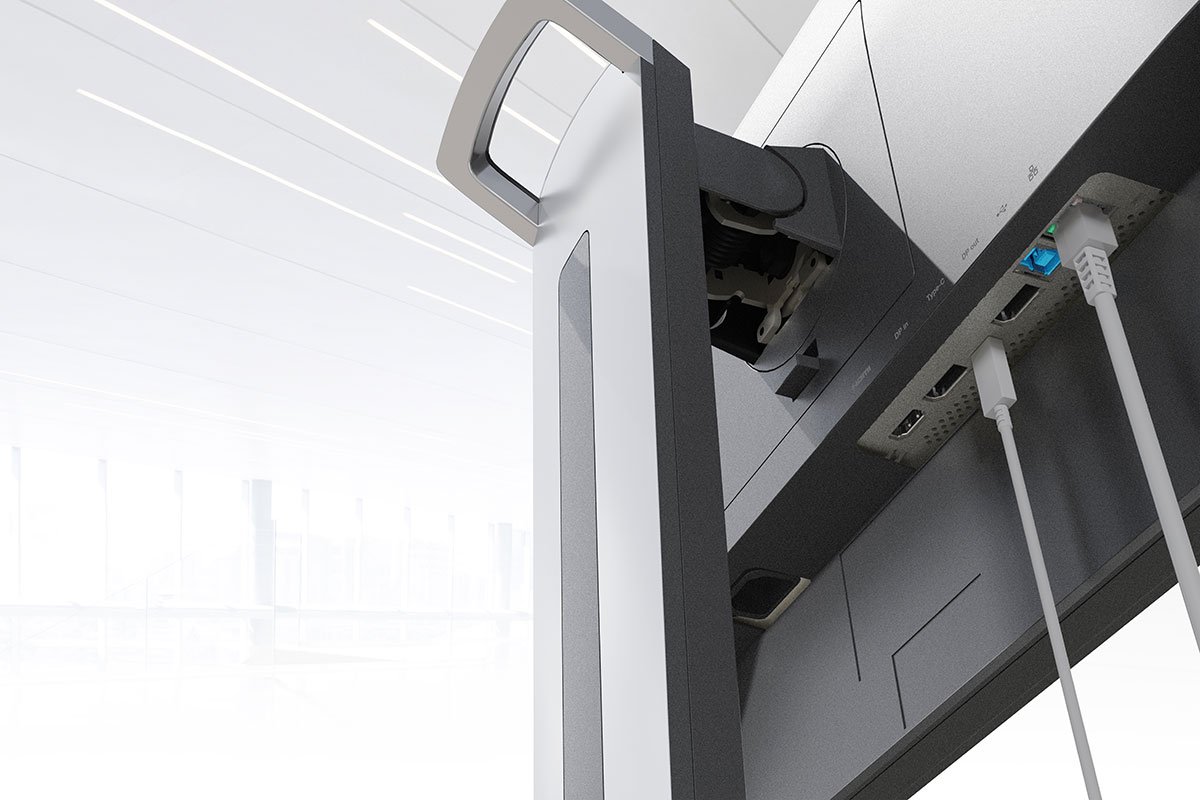 ViewSonic monitor with versatile USB-C expansion for seamless connectivity.