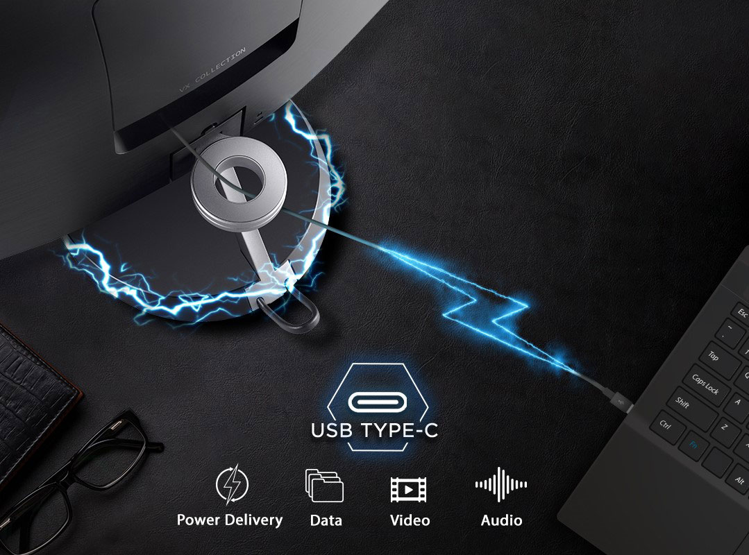 Simultaneous device charging and power delivery for peripherals.
