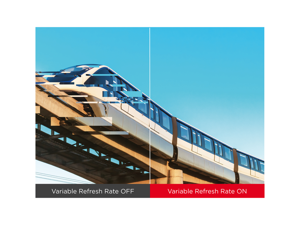 Variable Refresh Rate Delivers Smooth, Continuous Visuals 1