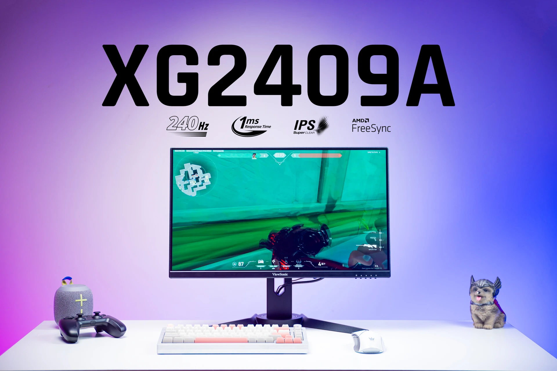 Đánh Giá Chi Tiết Màn Hình Chơi Game ViewSonic XG2409A