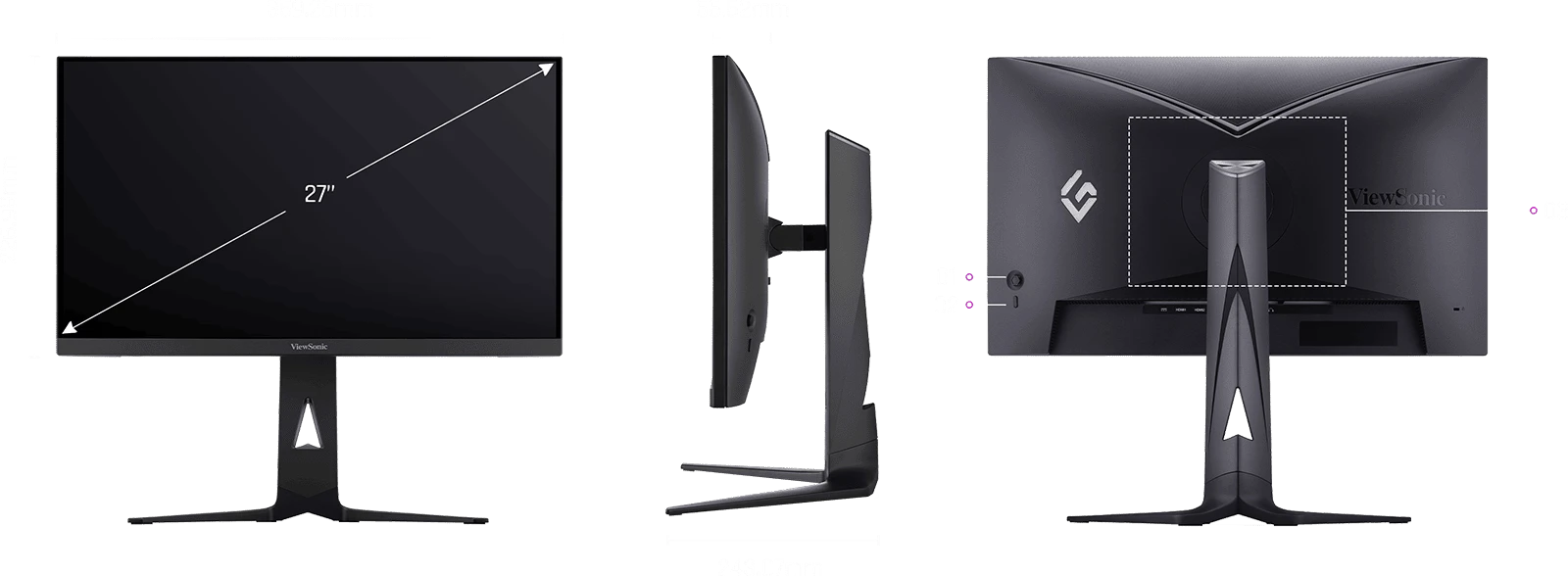 Dimension I/O ports