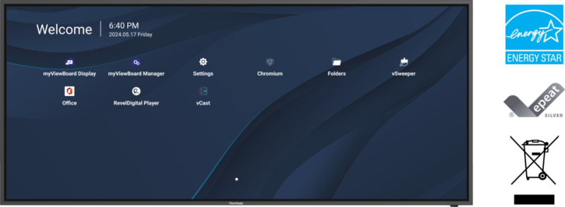 ViewSonic Commercial Display CDE92UW