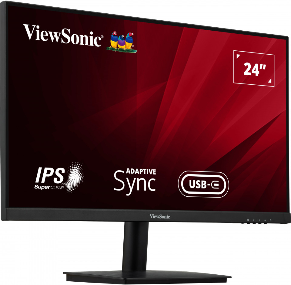 ViewSonic VA2409-MHU 24″ Full HD USB-C Monitor – | Smartboard for