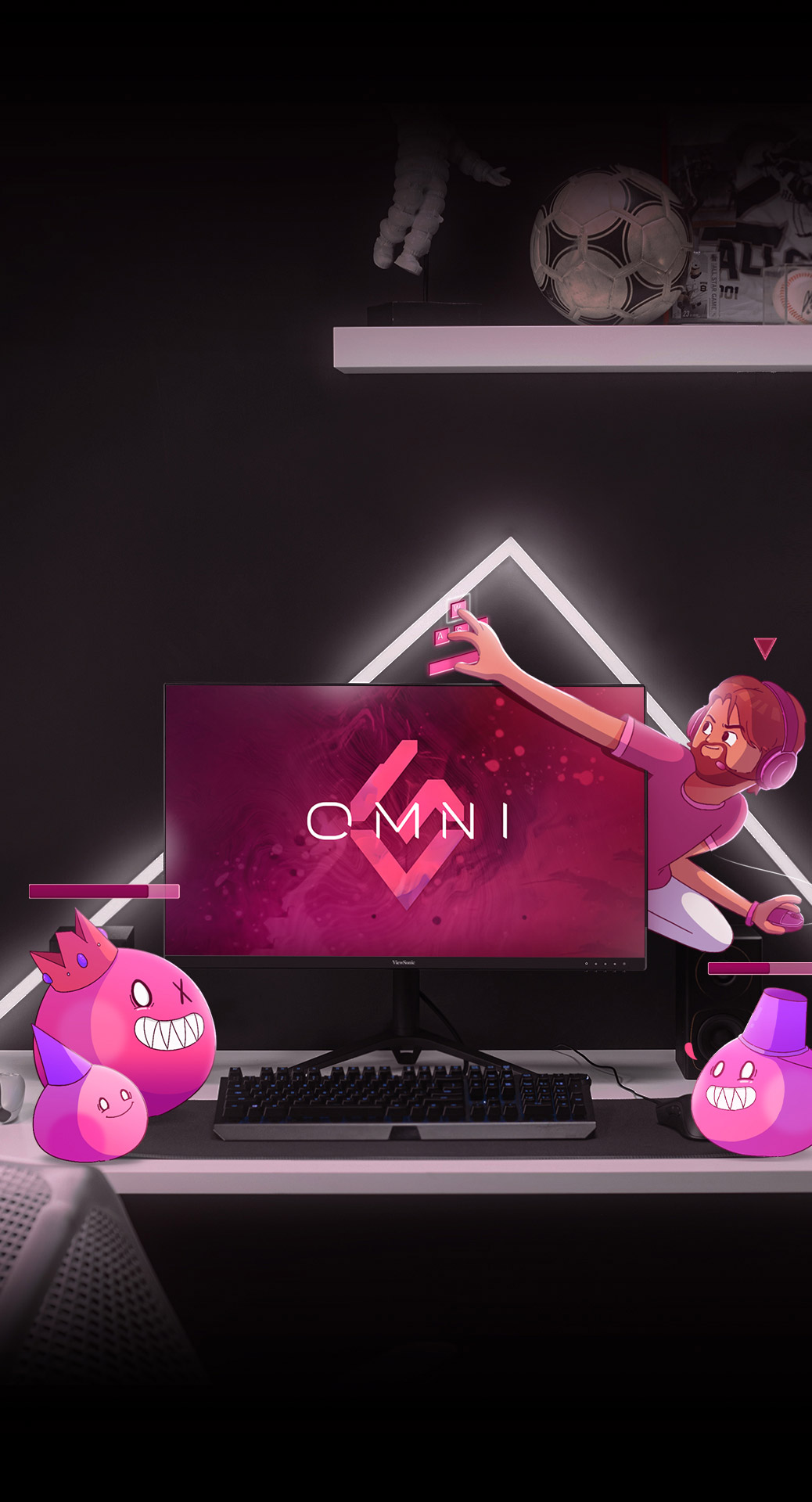 ViewSonic VX28 Series gaming monitor