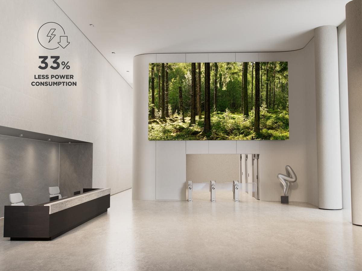 Zmniejszone zużycie energii dzięki konstrukcji ze wspólną katodą